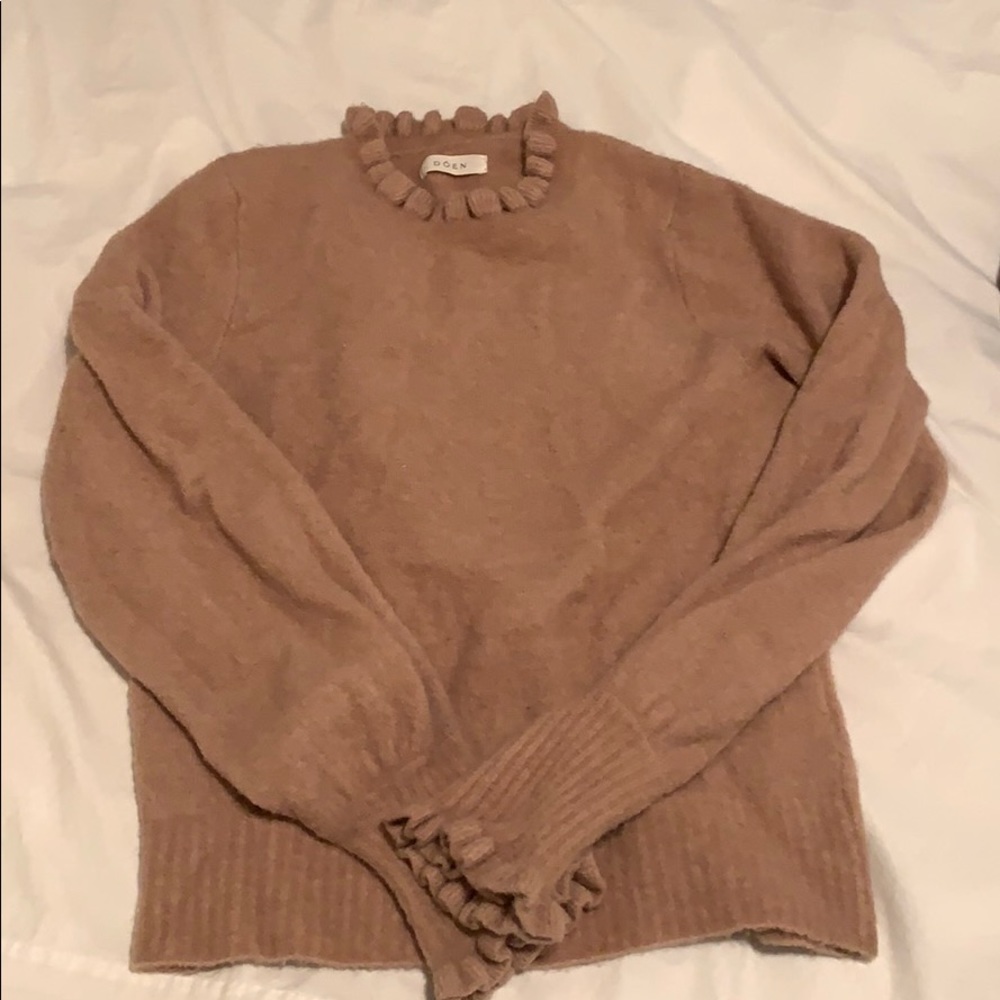 Down sweater
